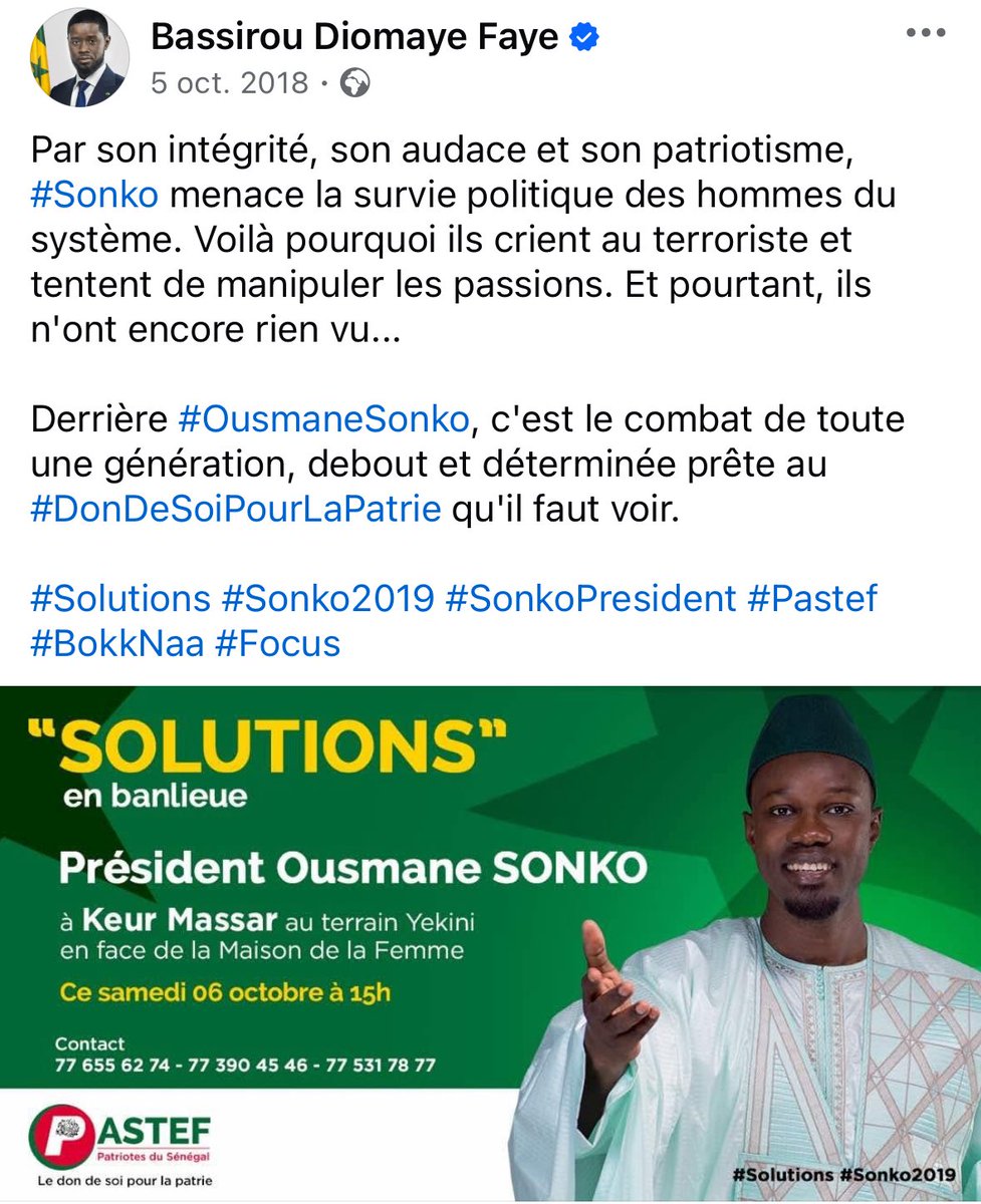 secondair_effet's tweet photo. @PR_Diomaye @ndour_amina Hahah😂😂😂diom’s donc Pros menace ta survie politique https://t.co/p45rX7NEAz