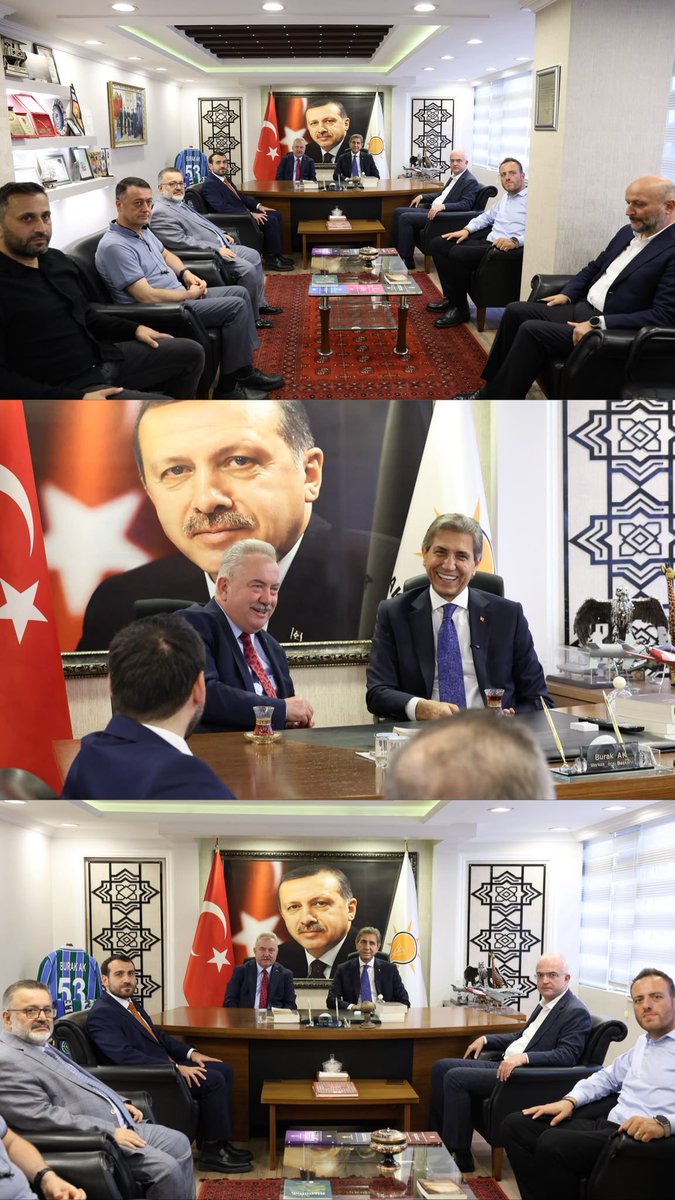 YilmazKATMER's tweet photo. Kıymetli hemşehrilerim,

📍 Bugün, İl Başkanlığımızda Genel Başkan Yardımcımız Mustafa Demir’i ağırladık. Teşkilatımızla birlikte gerçekleştirdiğimiz istişare toplantısında, ilimiz ve teşkilat çalışmalarımız üzerine değerlendirmelerde bulunduk.

📍 Ardından, Belediye Başkanlarımızın katılımıyla istişare ve değerlendirme toplantımızı gerçekleştirdik. Şehrimize yönelik çalışmalarımızı, devam eden yatırımları ve önümüzdeki dönemde hayata geçireceğimiz projeleri değerlendirdik.

📍 Bir dizi program ve ziyaret vesilesiyle ilimize gelen hemşehrimiz, Gençlik ve Spor Bakanımız Osman Aşkın Bak’ı Rize-Artvin Havalimanımızda karşıladım.

📍 Gençlik ve Spor Bakanımız Osman Aşkın Bak ile birlikte İkizdere ilçemizde yapımı tamamlanan Futbol Sahası ve İlçe Müdürlüğü Binası’nda incelemelerde bulunduk. Gençlerimizin ve hemşehrilerimizin sportif faaliyetlerden daha iyi imkânlarla faydalanabilmesi adına ilçemize kazandırılan bu yatırımların hayırlı olmasını diliyorum.

📍 Genel Başkan Yardımcılarımız Hayati Yazıcı ve Mustafa Demir, Sağlık Bakanımız Prof. Dr. Kemal Memişoğlu ve Gençlik ve Spor Bakanımız Osman Aşkın Bak ile birlikte Rize Şehir Hastanesi şantiye alanında incelemelerde bulunarak çalışmaların son durumu hakkında bilgi aldık. Rize’mizin sağlık altyapısını güçlendirecek, şehrimize ve bölgemize önemli katkılar sunacak bu büyük yatırımın en kısa sürede tamamlanarak hemşehrilerimizin hizmetine sunulması için çalışmalarımızı yakından takip ediyoruz.

📍 Rize Belediye Başkanımız Rahmi Metin’in oğlu Furkan Metin ile Özge İlme çiftinin nikâh merasimine katılarak genç çiftimizin mutluluğuna ortak olduk. Rabbim genç çiftimize bir ömür boyu huzur, sağlık ve mutluluk nasip eylesin. Birlikteliklerini hayırlı ve bereketli kılsın.

📍 Günün sonunda Genel Başkan Yardımcılarımız Hayati Yazıcı, Ömer İleri ve Mustafa Demir’i Rize-Artvin Havalimanımızdan uğurladım. Şehrimize teşrifleri ve Rize’mize gösterdikleri yakın ilgi dolayısıyla kendilerine teşekkür ediyorum.