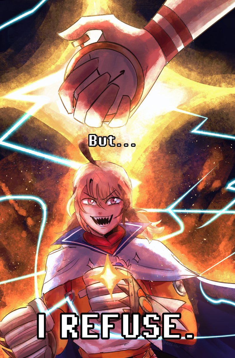 RenShifter's tweet photo. BUT... IT REFUSED.

#rkggk #BloodflameArt #Enreco https://t.co/rSG3mUZou3
