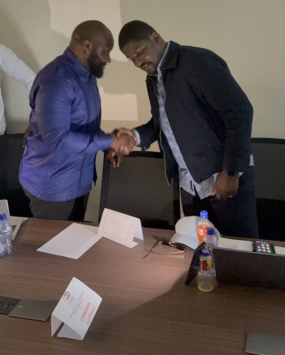 CFVJPRdcongo's tweet photo. La  C.E CFVJP publie les résultats définitifs du scrutin du 25 juillet 2026 (16 votants sur 16) :

Coordonnateur principal : Jonathan David M'Bombo Tshilumba, élu avec 16/16 voix.
CPA adjoint : Dan Kimpioka Ndusi, élu avec 12/16 voix,
La C.E CFVJP félicite les camarades élus. https://t.co/r233QoA6M9