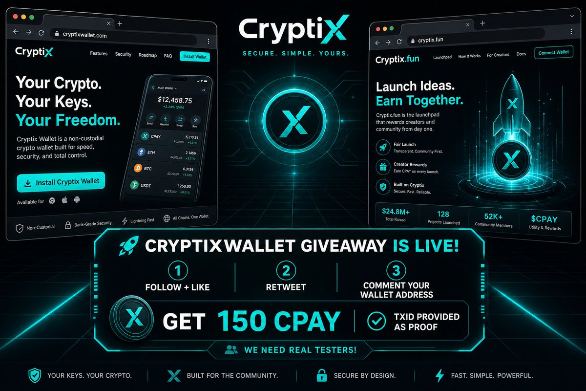 CryptixWallet tweet picture