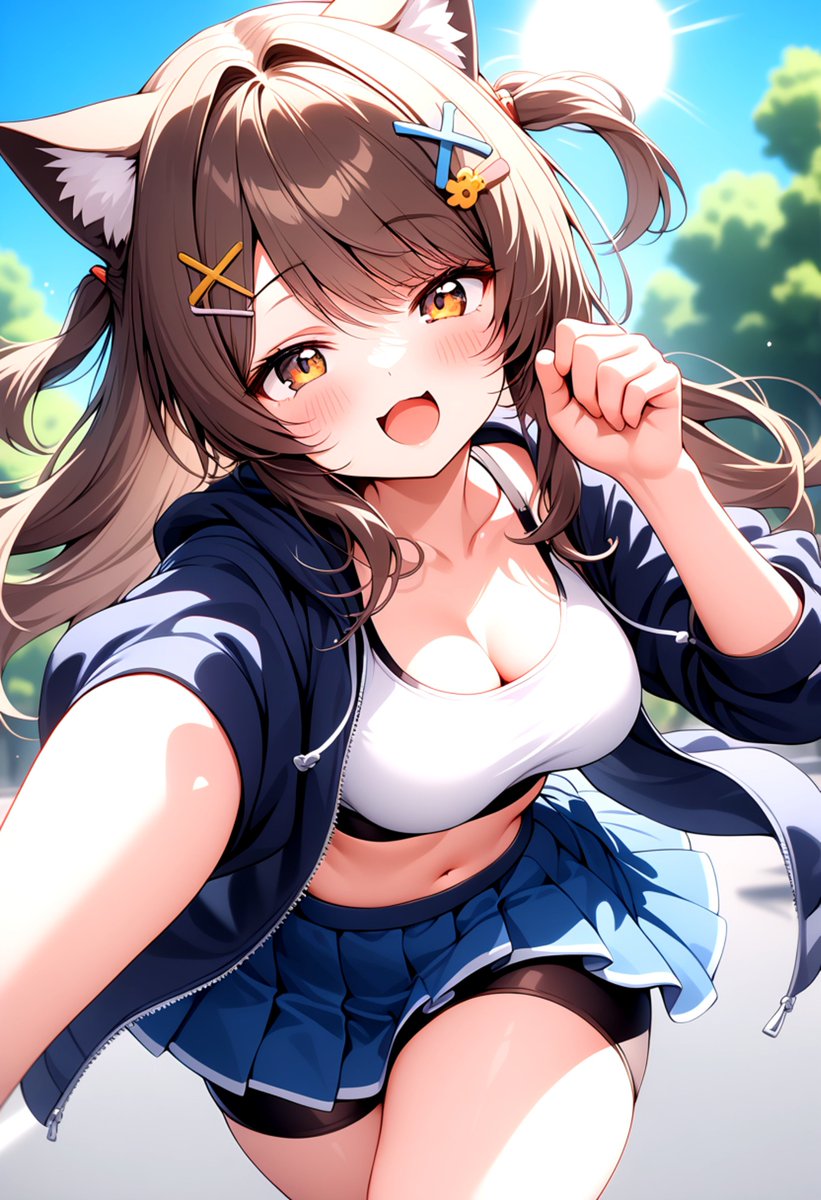 3GAYm96haru5's tweet photo. 🐈‍⬛おはようございます🐈‍

日曜日もよろしくお願いします🐾

2026/07/26　SFW
#DaysAI https://t.co/zMsLIplF3W