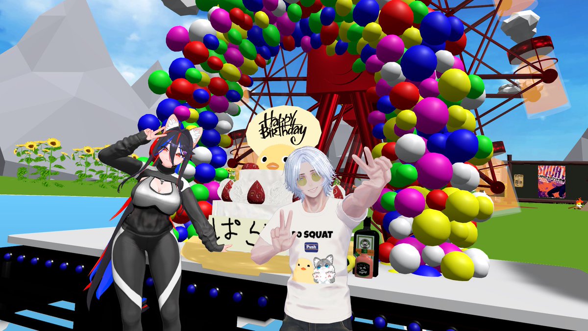 tmasterkyon's tweet photo. ぱらさん誕生日おめでとう！
ギフト送ります！
今回はウルトラマンデッカーのOPを踊りながらスクワットしました！
https://t.co/A83UDn6exJ https://t.co/gZQQa12Vnp