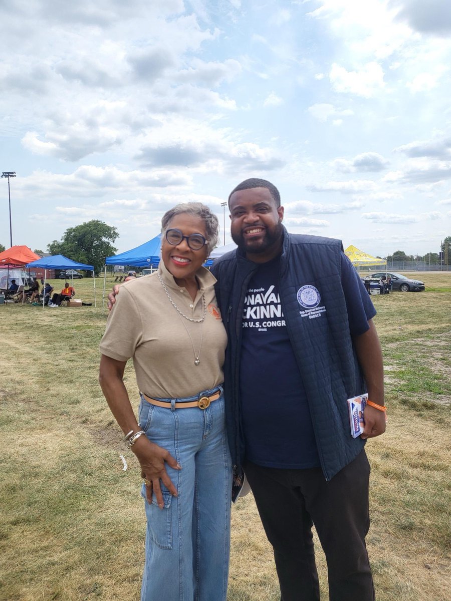 ryangrim's tweet photo. Important CBC development: Rep Joyce Beatty, former chair who remains in Black Caucus leadership, headed from Columbus Ohio to Detroit to campaign for Donovan McKinney against an incumbent https://t.co/RrtzWAgrCU