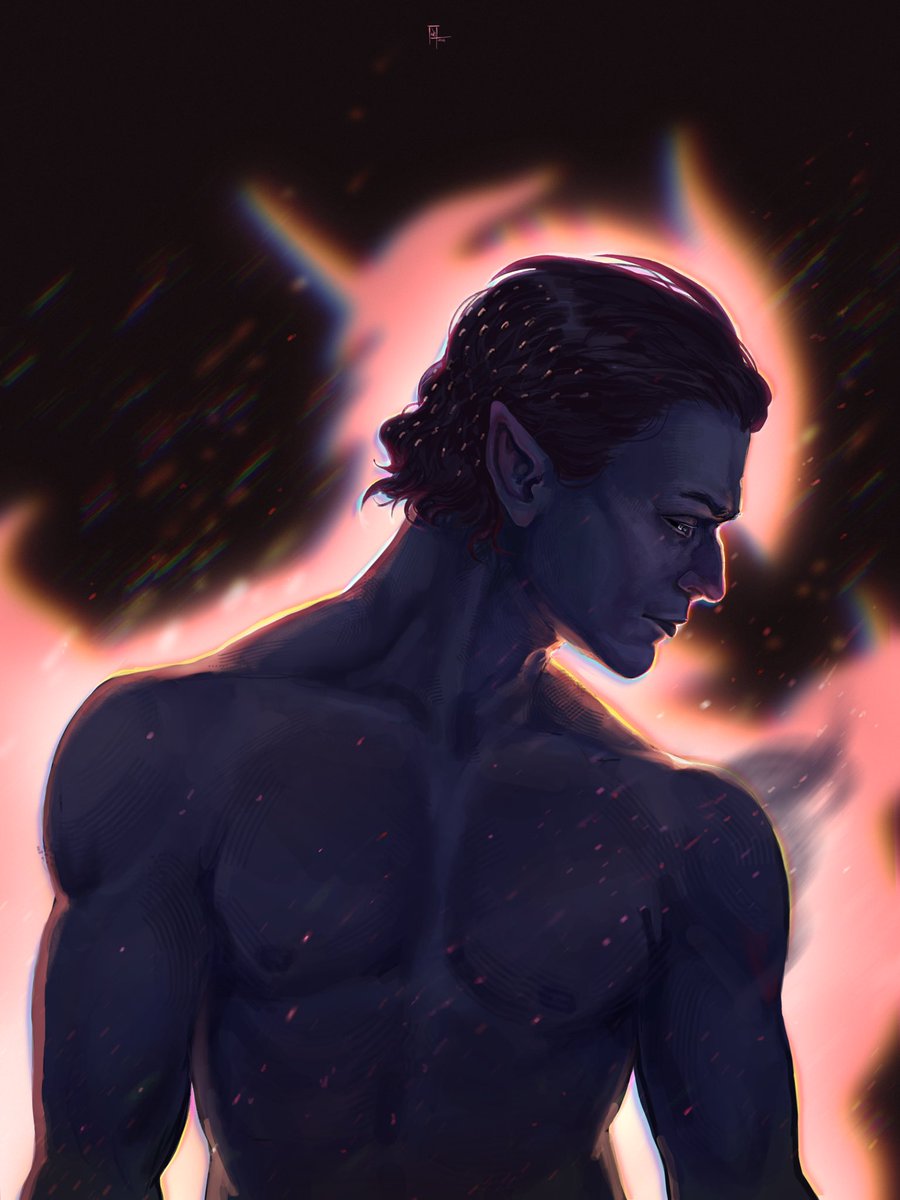 VigourArt's tweet photo. The devil is inside🔥

#warframefanart #warframe #thedevilstriad #warframeroathe #tennocreate #Roathe #urielwarframe #Uriel #protoframe https://t.co/hUMm5iEZGn