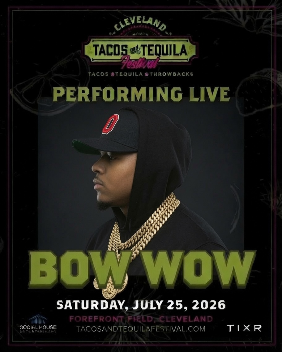 smoss's tweet photo. Bow Wow Live “Tacos &amp; Tequila Festival” 
Ohio TONIGHT! 8:15pm Main Stage  🅾️H https://t.co/ZRbNxChi6Q