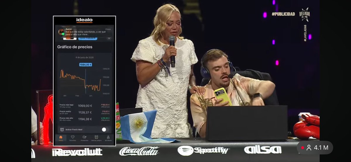 ElWaboMex's tweet photo. Eso de @auronplay  a @IbaiLlanos  que coño es JAJAJAJAJAJAJ EN PLENA VELADA DEL AÑO JAJAJAJA https://t.co/3i4CqbEteN