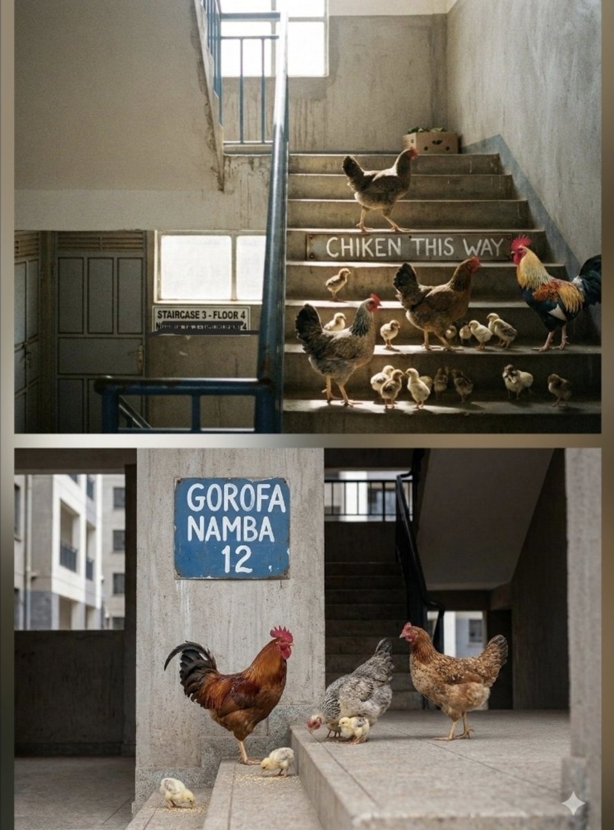 mohammedhersi's tweet photo. Nairobi Senator Edwin Sifuna @edwinsifuna recently cracked a joke that got everyone talking.

How is a chicken from Western Kenya supposed to walk up to the 12th floor of these new affordable high-rise apartments? 

While it made us laugh, it actually points to a real, deep cultural shift as Kenya modernizes. History shows we are simply retracing the footsteps of giants. When founding father Lee Kuan Yew started moving citizens into Singapore’s famous high-rise public housing in the 1960s, they faced the exact same "kampung" growing pains.

Well our benchmark is Singapore , guess what ? Lee Kuan Yew in his book " From third world to first world " wrote about families trying to rear ducks in their kitchens and farmers literally coaxing bewildered pigs up concrete apartment stairwells!  People who had lived on the ground for generations had to learn a completely new way of life.  Singapore didn't stop building they patiently educated their people and adapted we can do the same. 

Sifuna’s 12th-floor chicken voyage is a genuine concern and it isn't a reason to abandon vertical housing. It is a creative invitation for our planners. By designing lower-level community spaces or urban markets, we can preserve our rich social fabric while lifting millions into dignified, modern homes. Progress takes time, but with the right mindset, our transition from the village to the sky will be a beautiful success story.

Indeed the debate about the chicken walking up 12th floor  is real it happened in Singapore our benchmark. 

As always I choose to remain an optimist 

MH