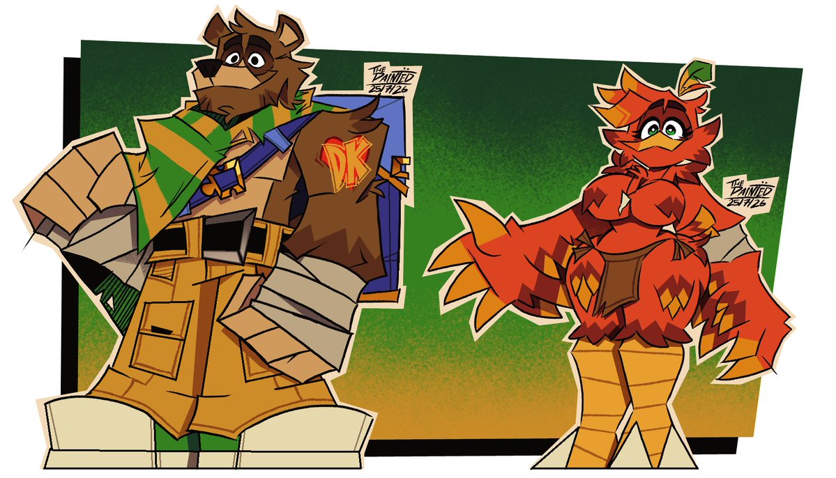 ThePaintedGoof's tweet photo. Maybe i should stay drawing Marios.

[Banjo-Kazooie] https://t.co/XDTp7Ud30m