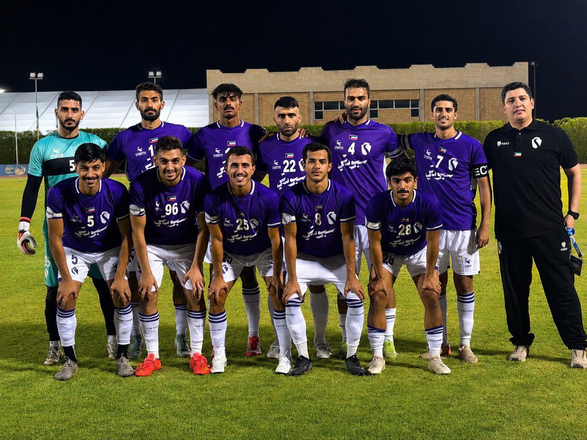 Khalafm's tweet photo. ألف مبروك لنادي سبورتي هذا الفوز التاريخي! 🎉

الفوز الأول في تاريخ النادي وفي أُولى مواسمه بدوري الدرجة الأولى ومن قلب المعاناة والتحديات :
 بدون ملعب تدريب
 بدون محترفين أجانب
 بدون دعم حكومي أسوة في بقية الاندية الـ15

لاعبين سبورتي بالعزيمة والإرادة صنعوا الفارق داخل الملعب وحققوا فوزاً تاريخياً على نادي برقان اليوم قودلك @sportyclubkw