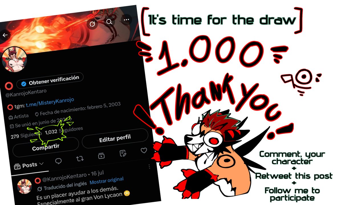 KanrojoKentaro's tweet photo. First giveaway I'm doing here, my beautiful boys! Thank you so much for helping me reach 1,000 followers here 🔥✨ 

So we'll be raffling off 3 NSFW items to 3 winners (one NSFW item per winner, of course). Good luck to everyone who participates! 😎✨ 

(Requirements below) https://t.co/HaoUTzyrnK