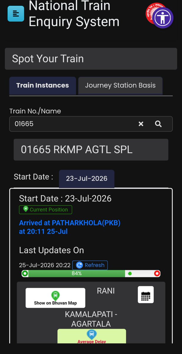 hindialok's tweet photo. @drm_lmg_nfr @RailNf 
Dear sir, give me the details of this train. I'm unable to connect with him. https://t.co/iStHDzrN6F
