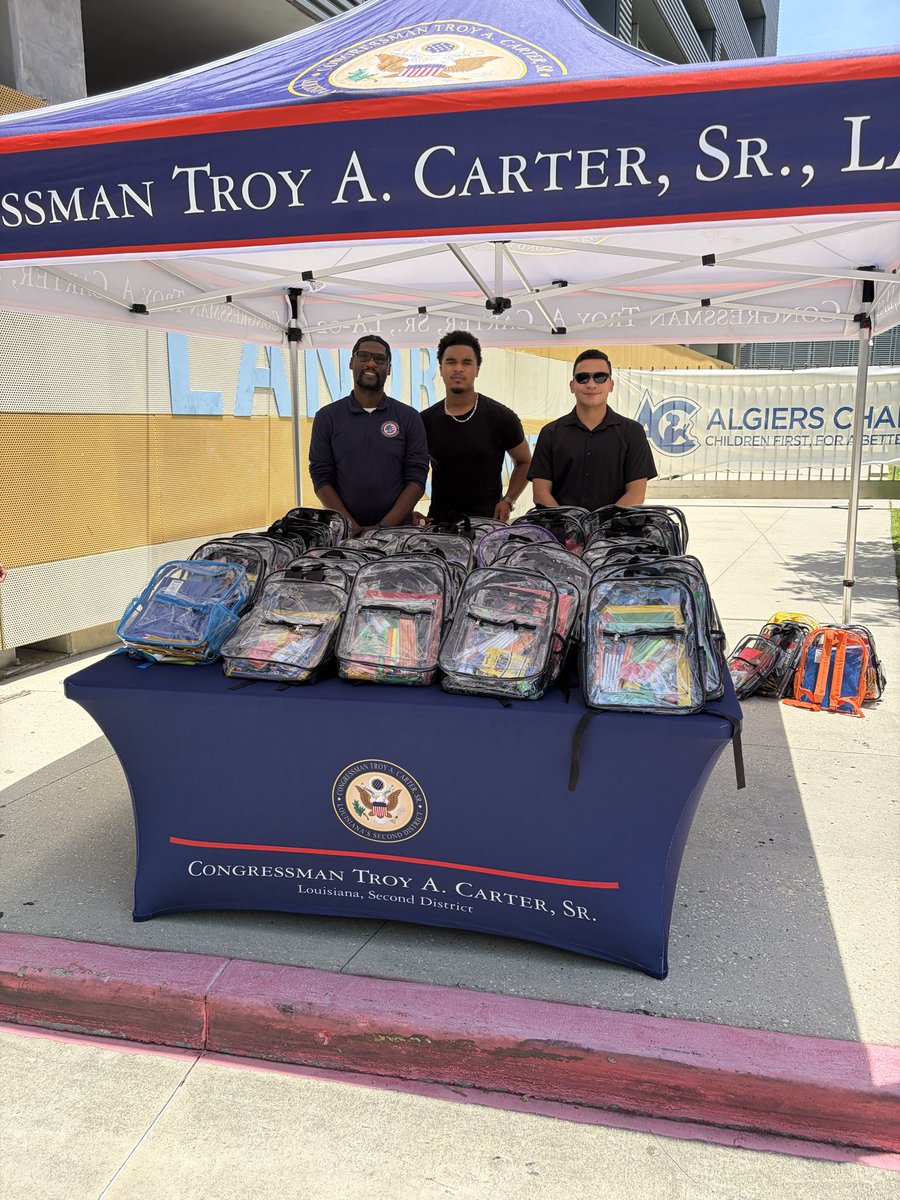 Congressman Troy A. Carter tweet media