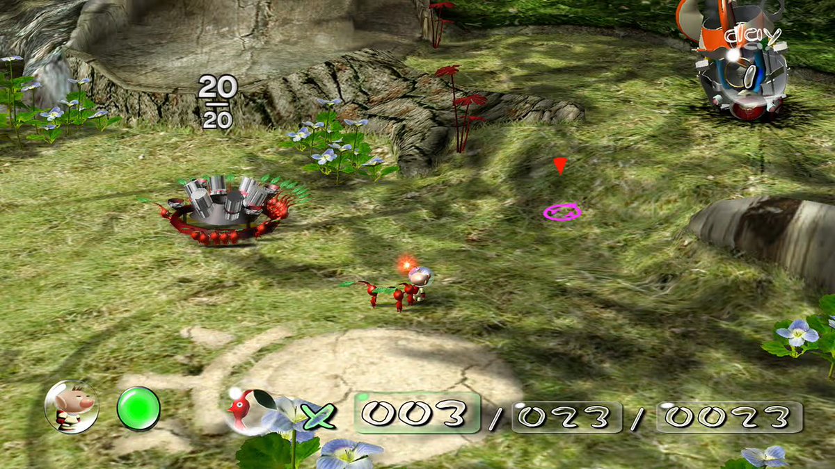 NintendoRewind1's tweet photo. Leaving one Pikmin behind bothered you more than losing the level. #NintendoRewind #GameCube https://t.co/mYyKd1bpws