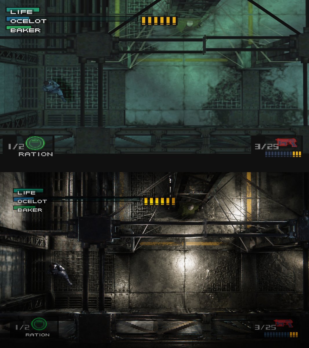 DannyRCWorks's tweet photo. Few more ideas of MGS on UE people might not like seeing the same game again and I know Twin Snakes on GameCube was the same game. I'm talking untouched other then some quality of life things from the newer MGS games. #metalgear #metalgearsolid #MGS1 #ps1 #solidsnake #UE5 https://t.co/6VOq97Qr20