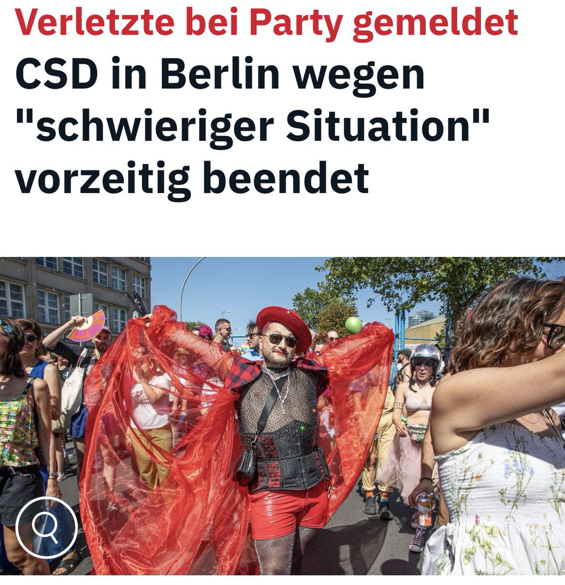 ThoMan4711's tweet photo. Ich könnte so kotzen 🤮
Alles Gute den Opfern. 🙏🏼🏳️‍🌈

#CSDBerlin https://t.co/gf1pj0S00c