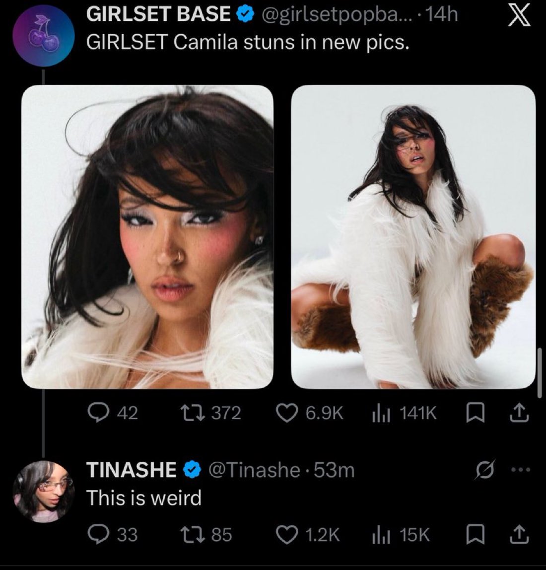 coloredseung's tweet photo. ppl saying she’s weird but actually I think she’s just tired of being used like this and not getting actual support when it comes to her music https://t.co/7wEhcj52BH
