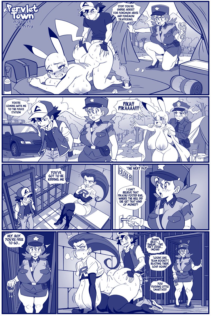 Kogeikun's tweet photo. Looks like Team Rocket's blasting their load again! https://t.co/LY76I3aPp3
