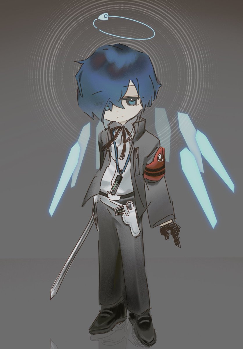 fatestress's tweet photo. wait dude that means #arknights #persona3 https://t.co/CT6ydFt1U7