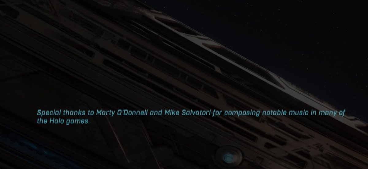 ash_revan117's tweet photo. @Halo Marty O'Donnell and Michael Salvatori deserve a lot more credit and mentions then that. You literally used their legendary HALO music throughout the game. Their music is part of what made HALO awesome during the Bungie era. https://t.co/be6iZXPE8S