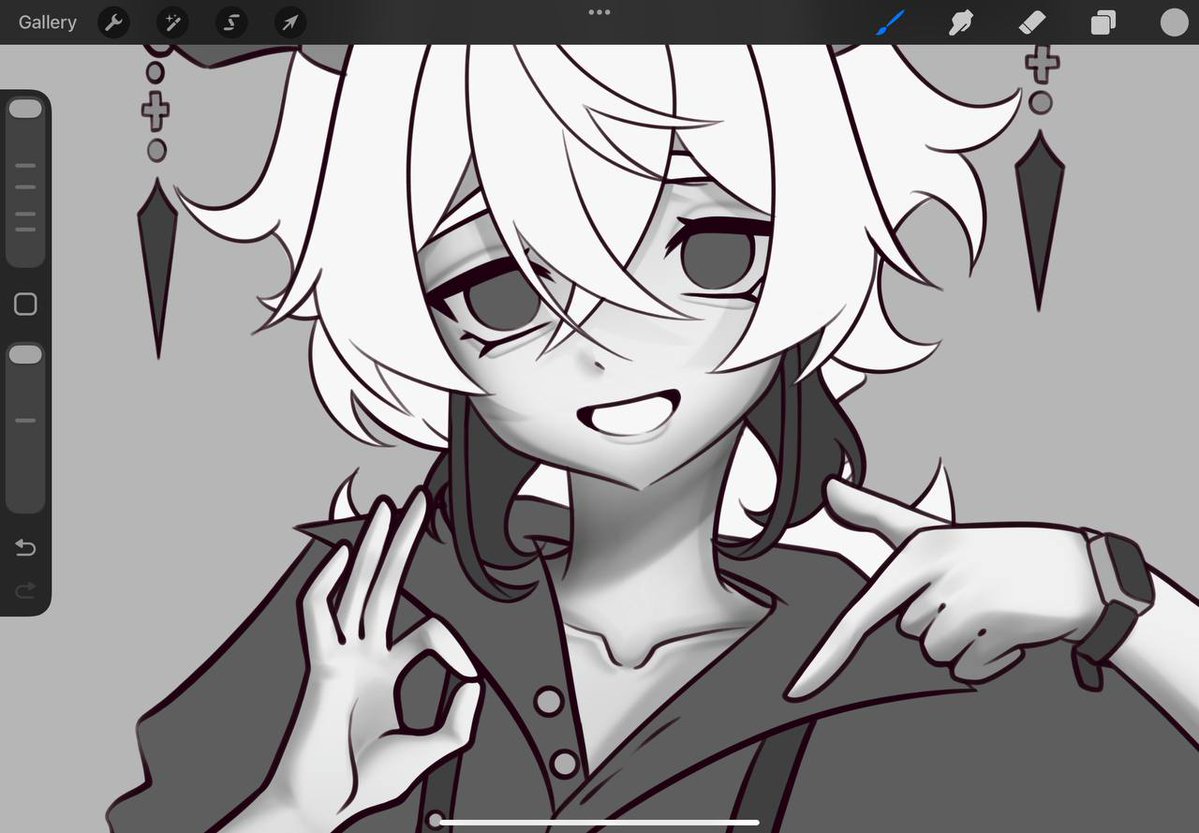 Ririmyaaa's tweet photo. Holy Greyscale https://t.co/D8kgfejRF6