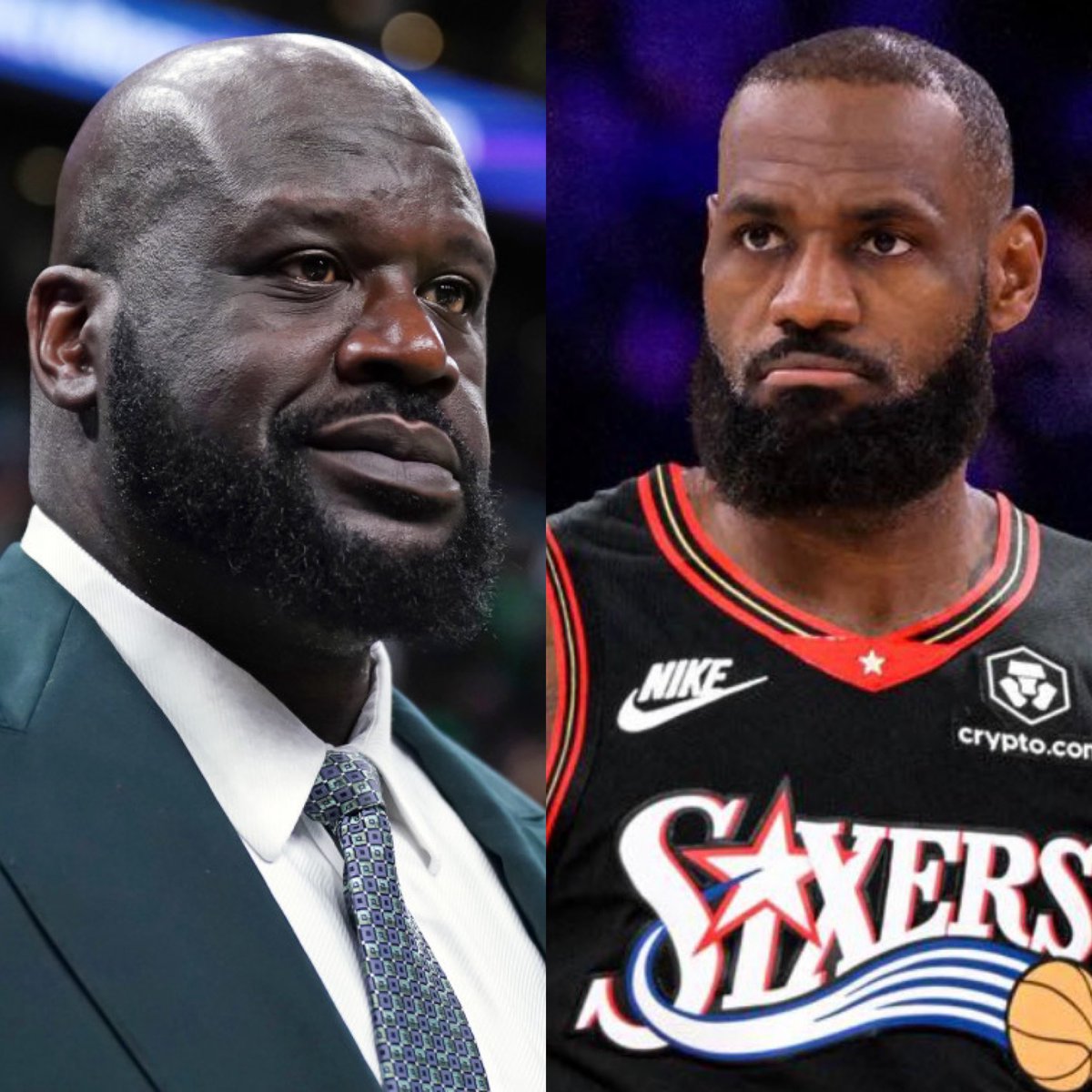 LegionHoops's tweet photo. Shaq defends LeBron’s decision to chase another championship:

“Those who haven’t achieved greatness call it ring chasing because they haven’t achieved greatness.”

(h/t @0xBassey) https://t.co/j4TgUwjcU5