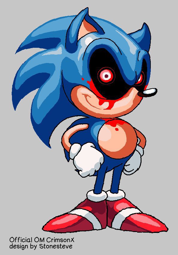 stinkywillis0's tweet photo. i dont feel to comfortable with crimsons new design… no i mean its amazing and all that it just doesnt give the crimson x like stuff… it looks more of the daredevil sonic exe but ill still buy him lmao (daredevil exe is last image) https://t.co/xAmKCdDmwi