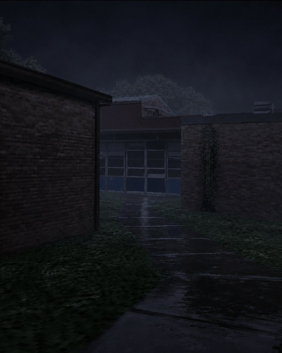 lostinlatencyX's tweet photo. the school we grew up in is now an abandoned backrooms level https://t.co/kUML0lvDcr
