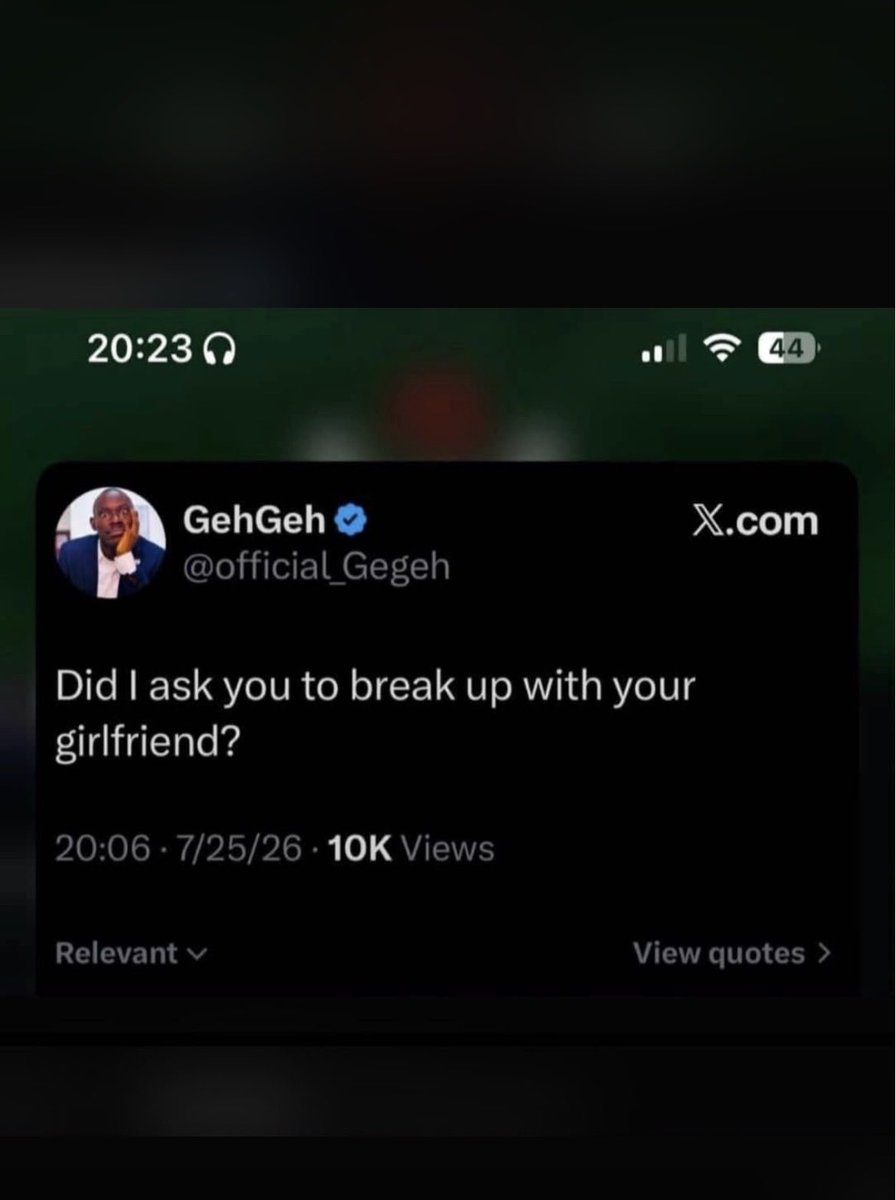 BrightBocowfta's tweet photo. Nooo, make una no get sense 😹😹😹😹#firstpostonX #xvideosِ #Gehgeh https://t.co/ePnJb2Uk5V