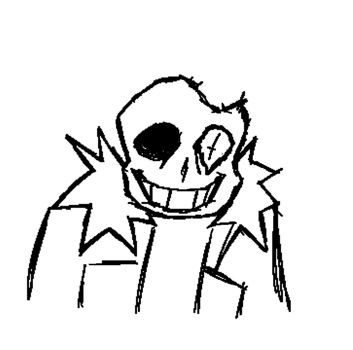 RemiiVGM's tweet photo. #undertale #dusttale #spdusttale #horrortale #sans #sansau #undertaleau
got lazy with horror sans https://t.co/C4HuZIcyha