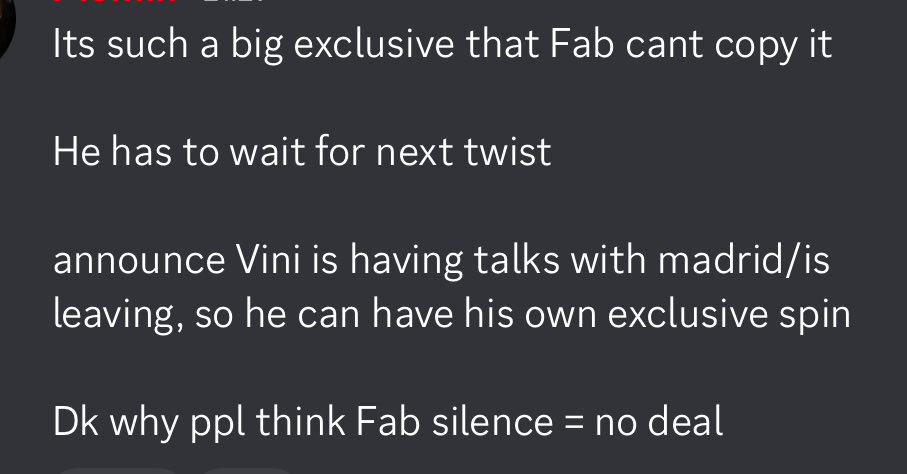 tetagoon's tweet photo. Fab is in no position to speak about Vini yet, he has to wait for his own opening https://t.co/xl0g9XJ6ux