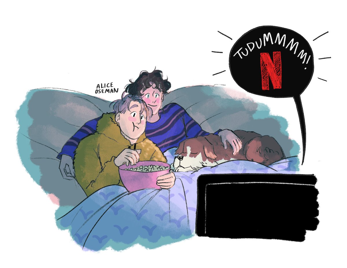 NetflixTudum's tweet photo. Ahhh, the perfect Sunday 🩷 https://t.co/ZZn66pqyY5