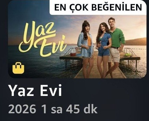bestofdemirtas's tweet photo. 🆕 | #MinaDemirtaş’ın başrolünde yer aldığı #YazEvi filmi (Summer House) en çok beğenilen film kategorisinde yer aldı! https://t.co/IFngwh03sv