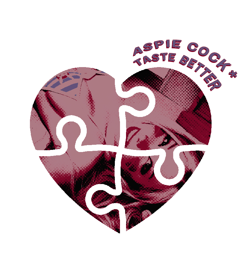 fresitadecaos's tweet photo. repost  if  you  love  aspie  cock !  🧩💗