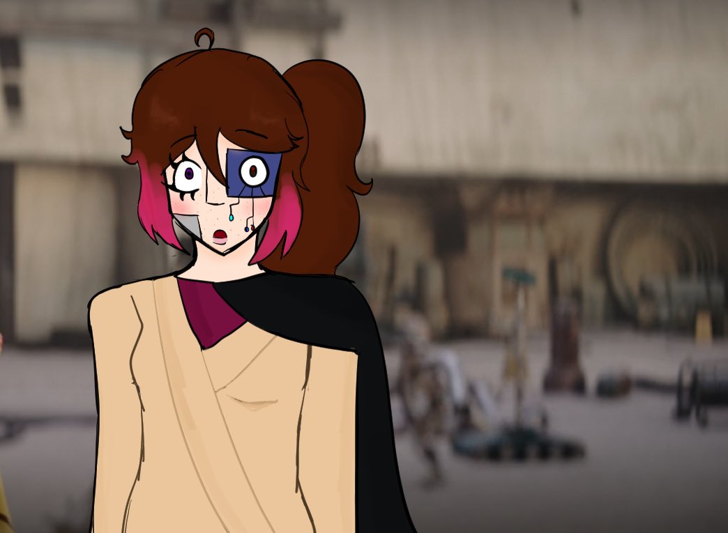 kayazzsilly's tweet photo. The ship of being shocked and joy 

Hi this is my Star Wars oc okay…??? 🥹 https://t.co/CDaUDReOqc