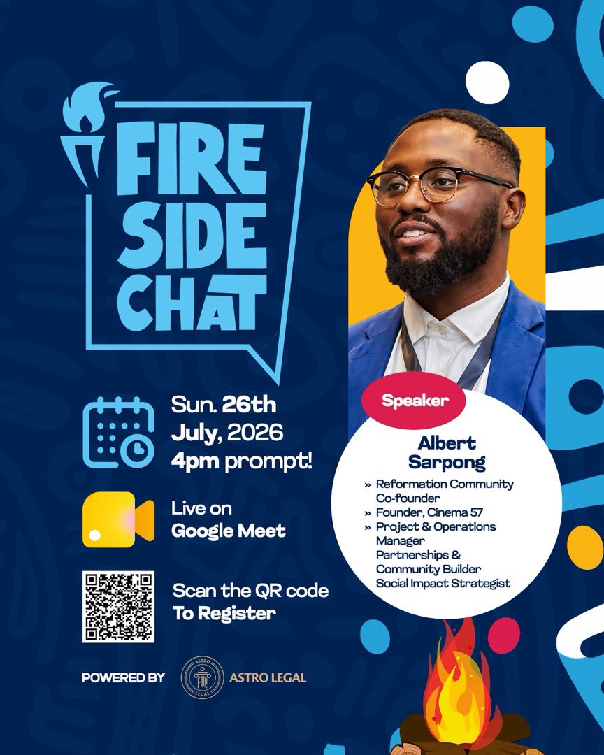 drmuhammedHadi's tweet photo. Join us for the maiden edition of #FireSideChat by Astro Legal.

Join us as we explore “The Architecture of Lasting Businesses: Law, Innovation, Entrepreneurship &amp; Investment.”

📅 26 July 2026 | 🕓 4:00 PM GMT | 💻 Google Meet

See you there!

#AstroLegal #Entrepreneurship https://t.co/H9Yq1MNuvF