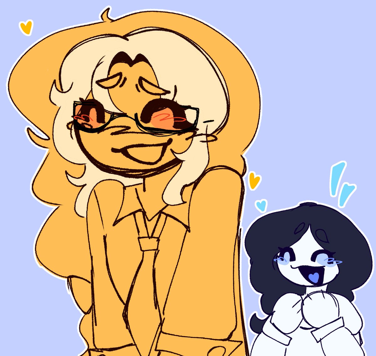 Stars_64's tweet photo. Got really inspired in this tweet so i drew yellow matching her mama ❤️‍🩹

#alanbecker #animationvsanimator #avayellow #avamitsi https://t.co/i51USfImrN