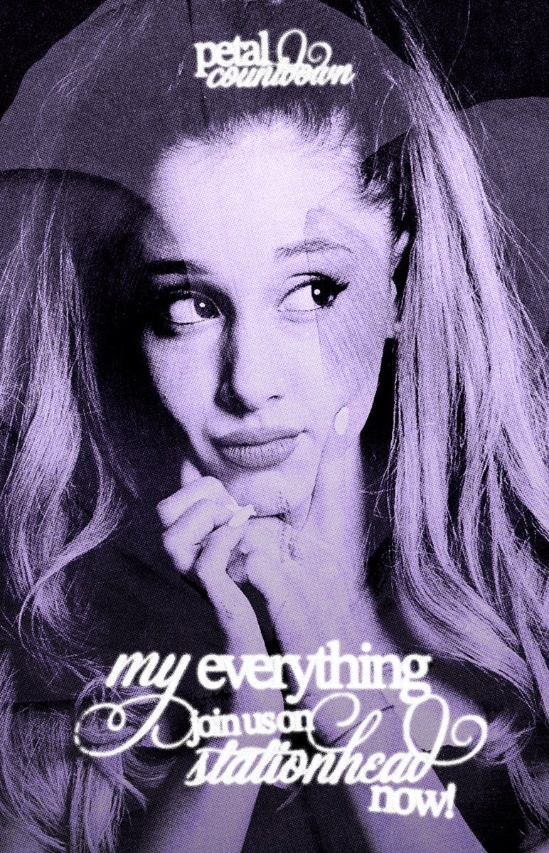 ArianaToday's tweet photo. petal countdown continues ꕤ｡˚⋆ 
day 2: my everything ☁️
join us: https://t.co/RXZES5qYoG https://t.co/1DVCkA1gzO