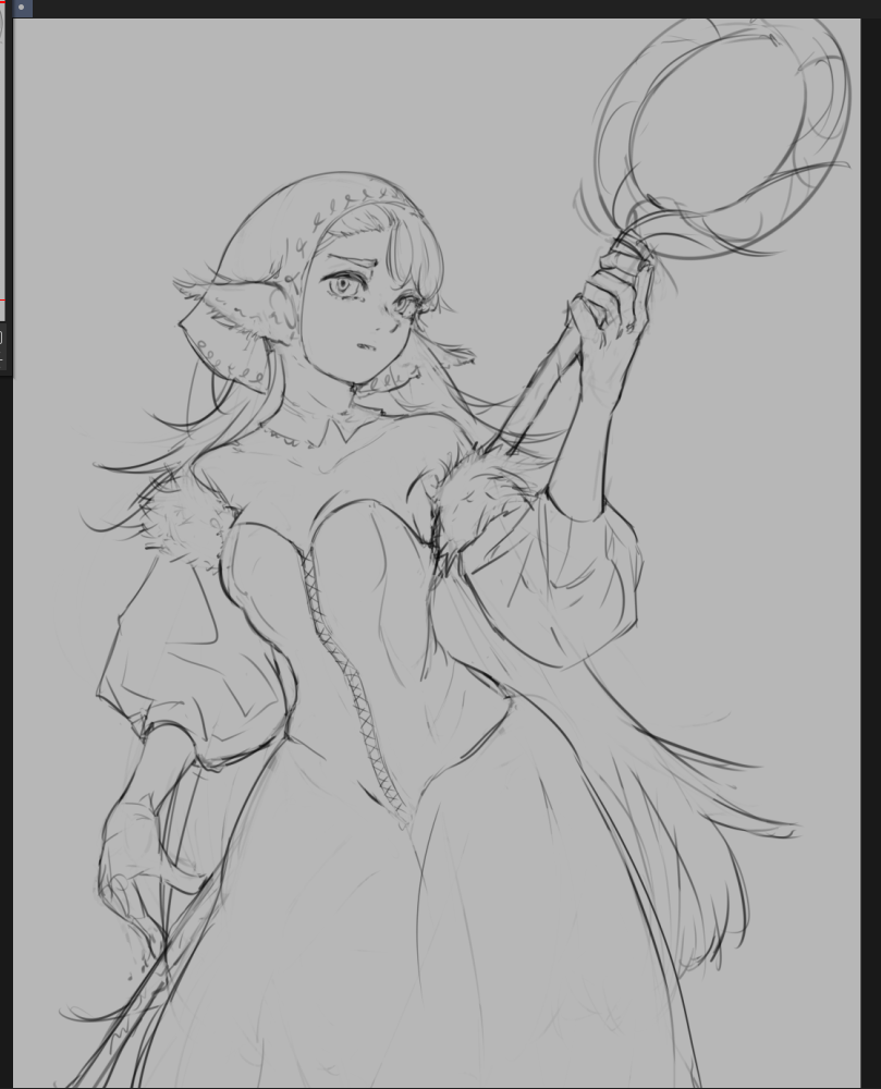 Senseelp's tweet photo. Wip 2 Marcille https://t.co/ac5BTRElUa