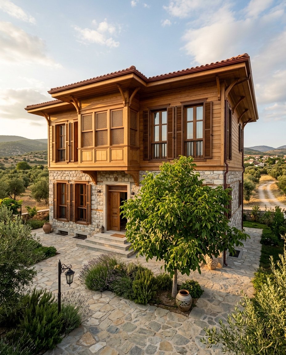 turkevimiz's tweet photo. Gelenek, geçmişe özlem değildir.

İşe yarayanı saklamak, yaramayanı bırakmak, yenisini denemektir.

Ormanın kenarındaki köy ahşapla, kurak ovadaki köy kerpiçle yapar.

Kimse kitaptan okumadı. Denediler. https://t.co/BoZS2tI3XO