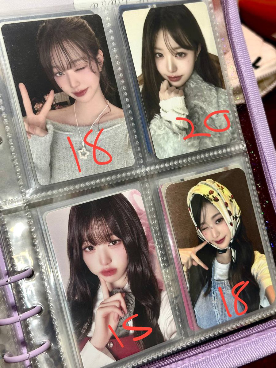 melovehotbijes's tweet photo. wts wonyoung pcs on hand
#pasarive https://t.co/lI0Cq9Dtzk