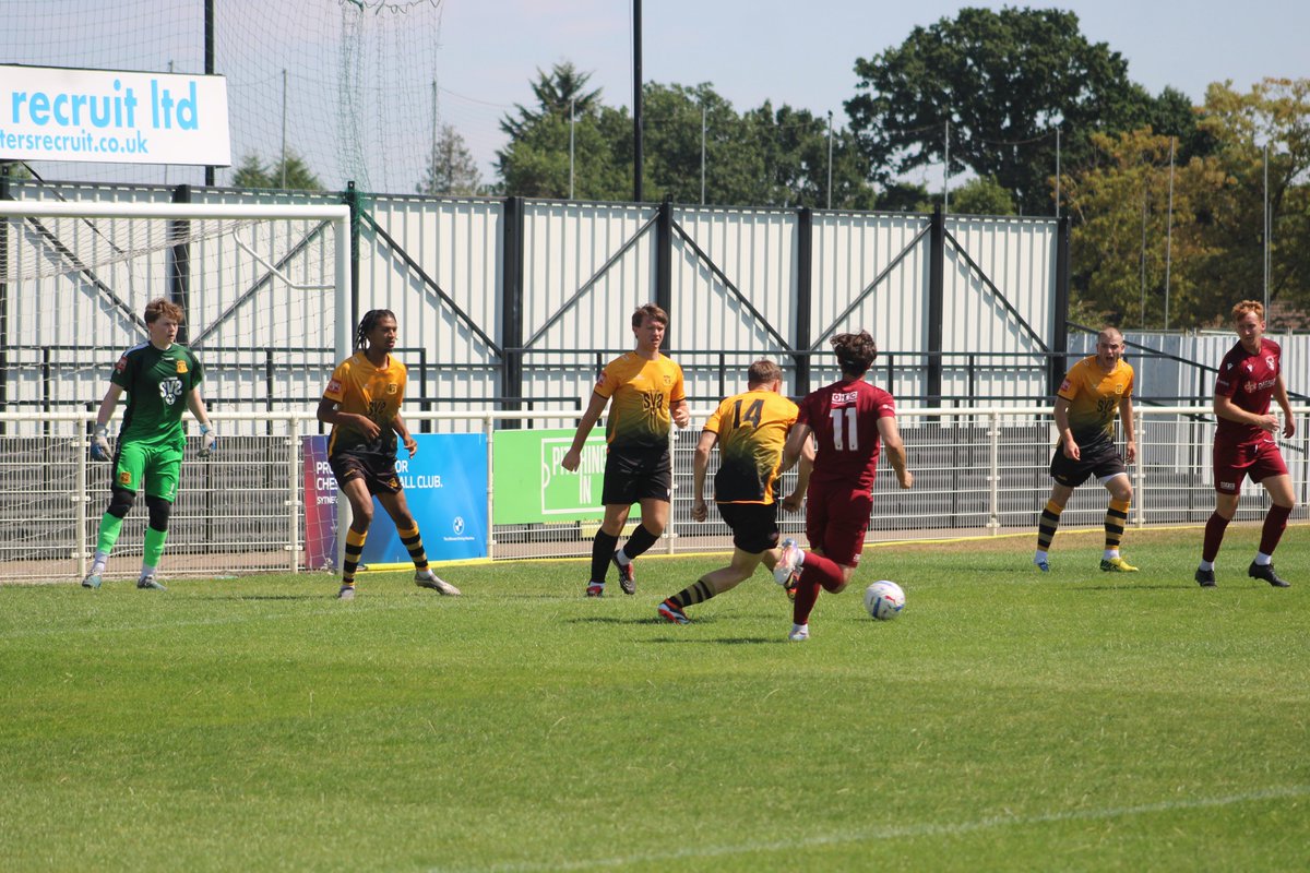 LocalBusDriver's tweet photo. An early kickoff this morning, saw the  @Cuffleyfc1_R first team beat the @cheshuntfcscore Development team 4-1 in an entertaining match. A few pics 📸 now on Flickr...https://t.co/PcelnlLxAb https://t.co/IzP9RRuSAK