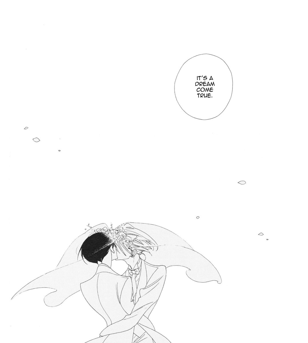 onigiroe's tweet photo. im forever in love with these two povs of kusajou’s wedding kiss 💛 https://t.co/f68CAQ2tla