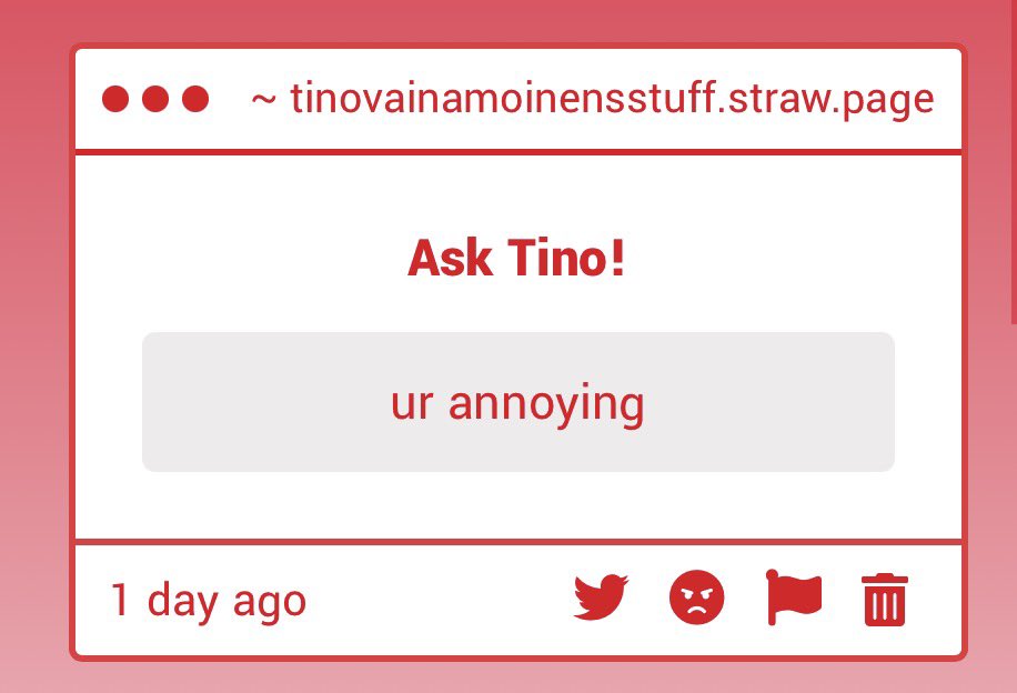 TinoVainamoine's tweet photo. Ouch.. Well, i can't change your mind so i hope you have a nice day tho! #hetalia #tino #send #gimmicks #here —> https://t.co/o6XqU5Nrtb https://t.co/NG8WDrnH48