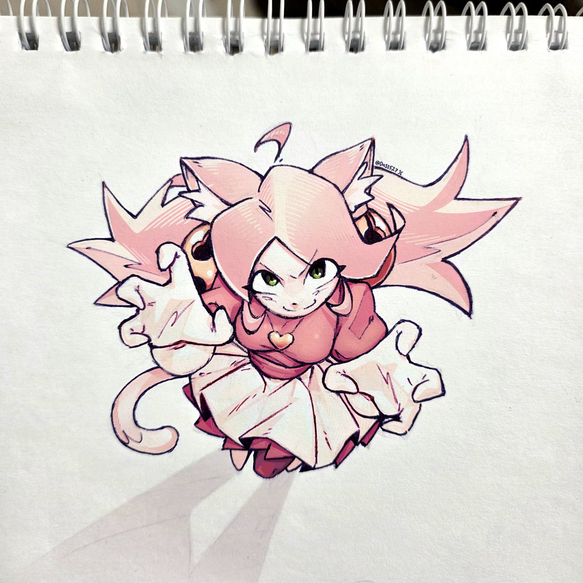 Dass527's tweet photo. Ебать так то ахуенно получилось!!

#deltarune #pink #mewmew https://t.co/NT4zrftQtX