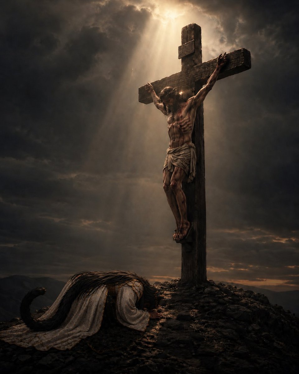 Maegatron3030's tweet photo. John 3:16
For God so loved the world that he gave his one and only Son, that whoever believes in him shall not perish but have eternal life.🙏✝️

Isaiah 53:5
But he was pierced for our transgressions, he was crushed for our iniquities; the punishment that brought us peace was on him, and by his wounds we are healed.🙏✝️