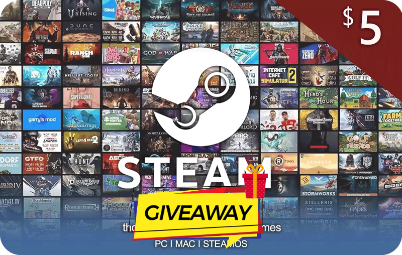 SteamGamesPC's tweet photo. 💰⚔️✨#GIVEAWAY - 💸"$5 STEAM WALLET GIFT CARD"💸

How to Win🏆:
✅Like &amp; Retweet this Tweet👇
➡️https://t.co/IgDPzX1iYH
♻️Repost &amp;❤️Like 
⏰Winner will be announced on JULY 27th
📧DM me to sponsor a giveaway like this!
#Giveaway #SteamGame #IndieGameDev #Steamworks #SteamWallet https://t.co/aNtgftICOj