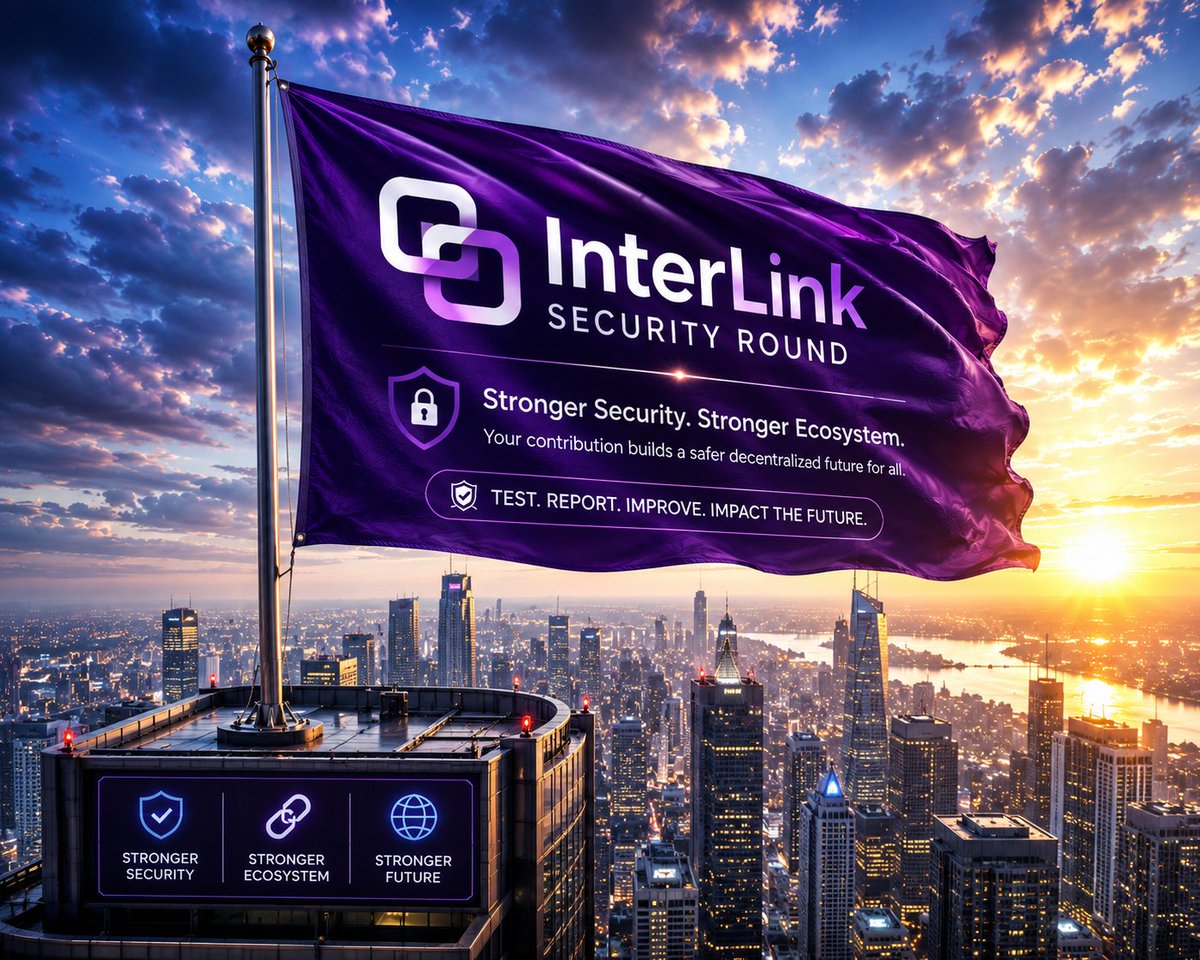 Juhi12134's tweet photo. 🔒 Strengthen the InterLink ecosystem by joining the InterLink Security Round.
Test, report, improve—and help build a safer decentralized future for everyone. 🚀
Every contribution matters. 💜
#InterLink #ITLG #ITL #Web3 #Blockchain #ITLX https://t.co/GqhRNs6Ehn