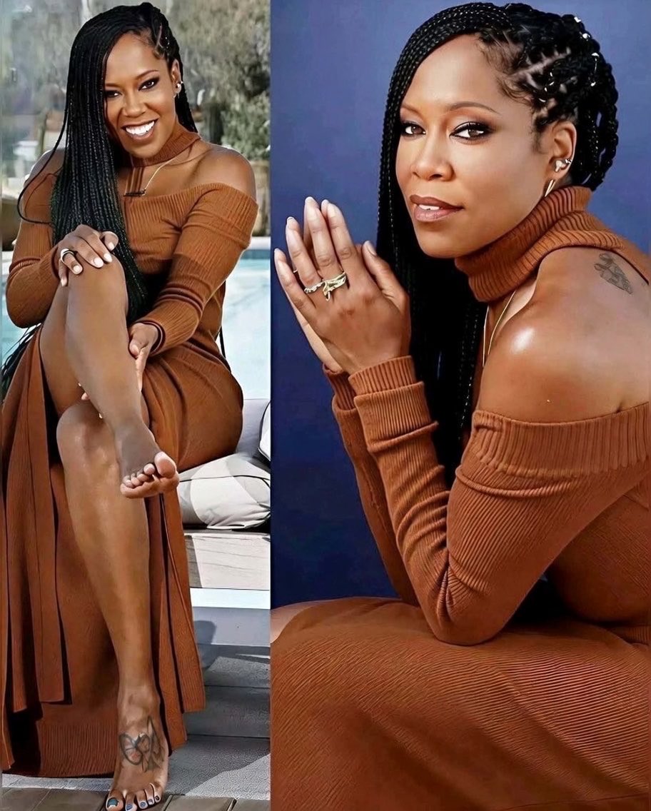 VintageSitcoms's tweet photo. legendary Regina King at 55✨Living proof that talent, grace, and beauty only get better with time 🍷👑🤎 https://t.co/uQLRve73PY