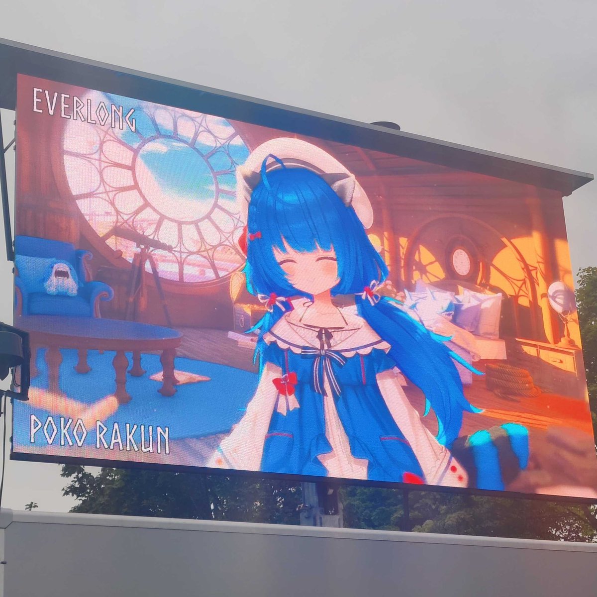 pokorakun's tweet photo. garden concert :D https://t.co/gxSPYsprE5